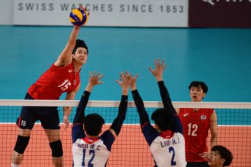 Semifinal Voli Putra Asian Games