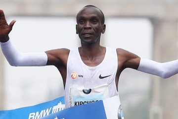 Pelari marathon Kenya pecahkan rekor dunia di Berlin