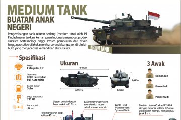 Medium Tank Buatan Anak Negeri