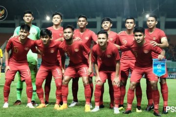 Timnas U-19 Indonesia menyerah dari China 0-3