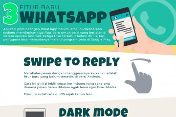 Tiga fitur baru Whatsapp