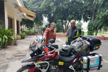 "Biker" Indonesia kembali sambangi KBRI India