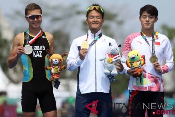 Triathlon Putra Asian Games