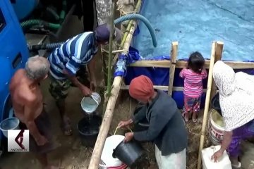 Tagana Bantul salurkan 500 ribu liter air bersih di Bantul