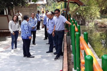 Kawasan kumuh bantaran Sungai Gajah Wong-Yogyakarta ditata