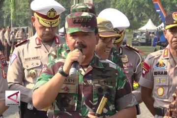 Proaktif TNI Polri untuk Pemilu damai