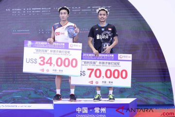 Anthony Ginting Juara China Open 2018