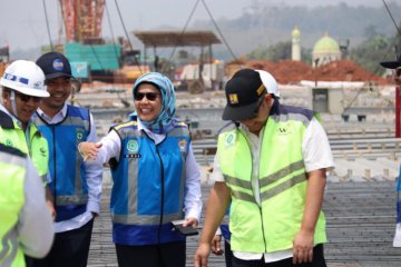 Jasa Marga sebut konstruksi Jembatan Kalikutho Tol Semarang-Batang telah selesai