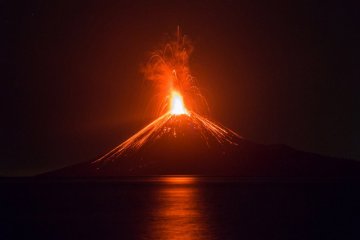 Erupsi Gunung Anak Krakatau