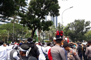 Pegawai honorer Jakarta demo tuntut jadi PNS