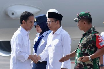 Presiden tinjau langsung penanganan pascagempa di Lombok