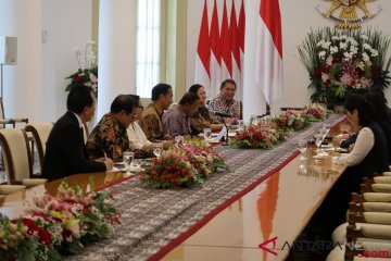 Jokowi terima Jack Ma