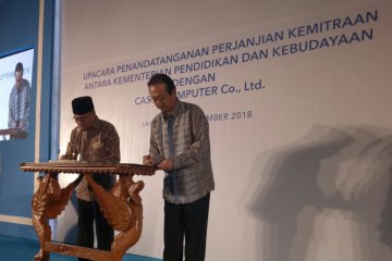 Kemdikbud-Casio kerja sama tingkatkan kompetensi sains siswa