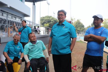 Arminsyah tinjau persiapan atlet  Lawn Bowl