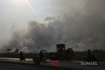 Lahan Di Rambutan Terbakar