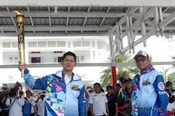 Obor Asian Para Games di Makassar