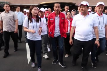 Presiden Susuri Jalanan Kota Seoul