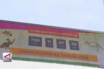 Pencanangan  730 hari menuju  PON 2020