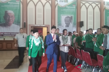 Presiden Jokowi tiba di Rapimnas III PPP