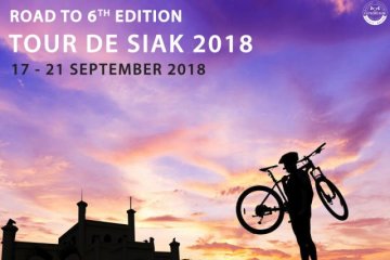 Masyarakat meriahkan sepeda santai Tour de Siak 2018