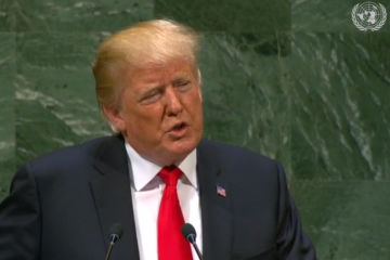 Trump datang terlambat di debat umum SMU PBB