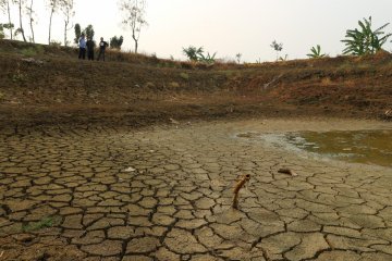 Embung Bojonegoro Mengering