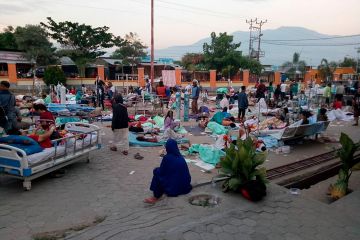 Detik-detik tsunami menerjang Palu