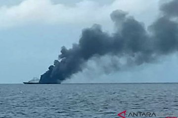 Kapal terbakar di Banggai Laut, delapan tewas