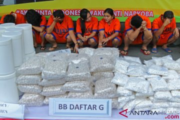 Polisi ringkus 482 tersangka narkoba di Langkat