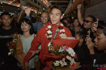 Penyambutan Atlet Asian Games Asal Bali