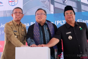 Peresmian Pembangkit Listrik Tenaga BIomassa