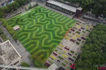 Wajah Baru Alun-alun Bandung