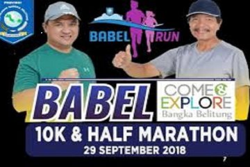 Ribuan pelari nasional ikuti Babel Run 2018