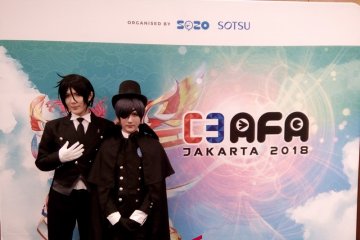 Cosplayer Baozi dan Hana tertarik nonton "Wiro Sableng"