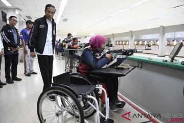 Presiden Tinjau Pelatnas Para Games