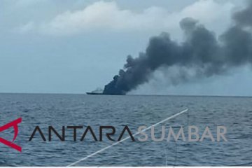 KRI RENCONG-622 TERBAKAR