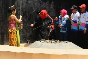 Pengambilan api Asian Paragames 2018