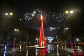 Lagu "Kemesraan" iringi pemadaman api Asian Games