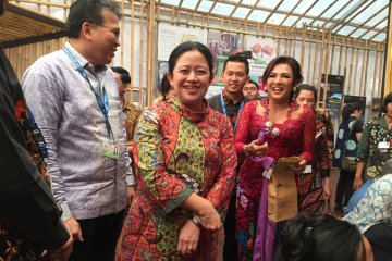Saat Puan Maharani kunjungi Paviliun Indonesia