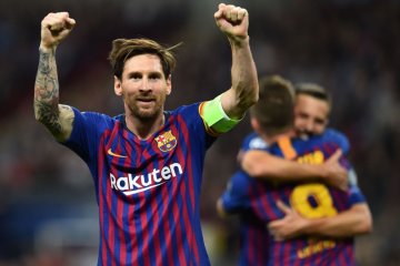 Messi dua gol, Barcelona berjaya di Wembley