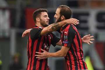 Dua Gol Cutrone Bawa Milan Bungkam Olympiacos