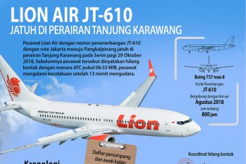 Lion Air JT-610 Jatuh di Perairan Tanjung Karawang