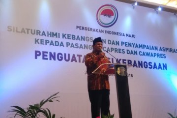 Prabowo hadiri Silaturahmi Kebangsaan Pergerakan Indonesia Maju