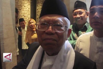 Soal pembakaran bendera, Ma’ruf Amin minta serahkan ke polisi