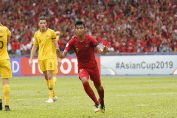 Zico bawa Indonesia sementara ungguli Australia 1-0
