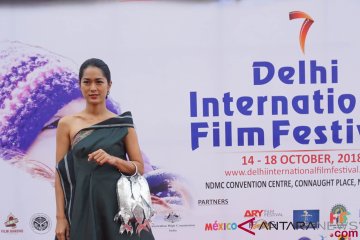 Prisia Nasution promosi film Indonesia di India