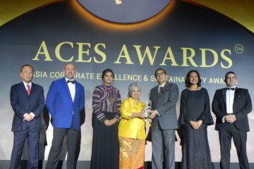 Berkat didikan keluarga, Shanti raih penghargaan Asia