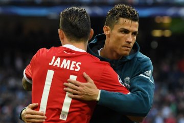 Juventus dirumorkan ingin duetkan lagi Rodriguez dan Ronaldo