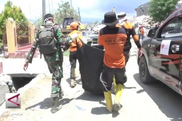 Evakuasi Korban Gempa Sulteng dihentikan 11 Oktober