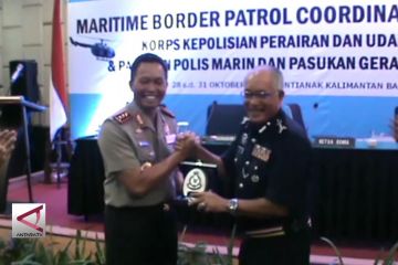 Polri dan PDRM koordinasi pengamanan  RI-Malaysia